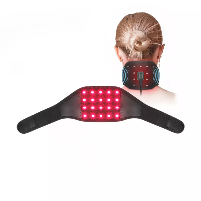 Преносима красота&Оборудване за лични грижи LED светлина Намаляване на болката на тялото Носеща червена светлина Терапия Опакова колан за шията