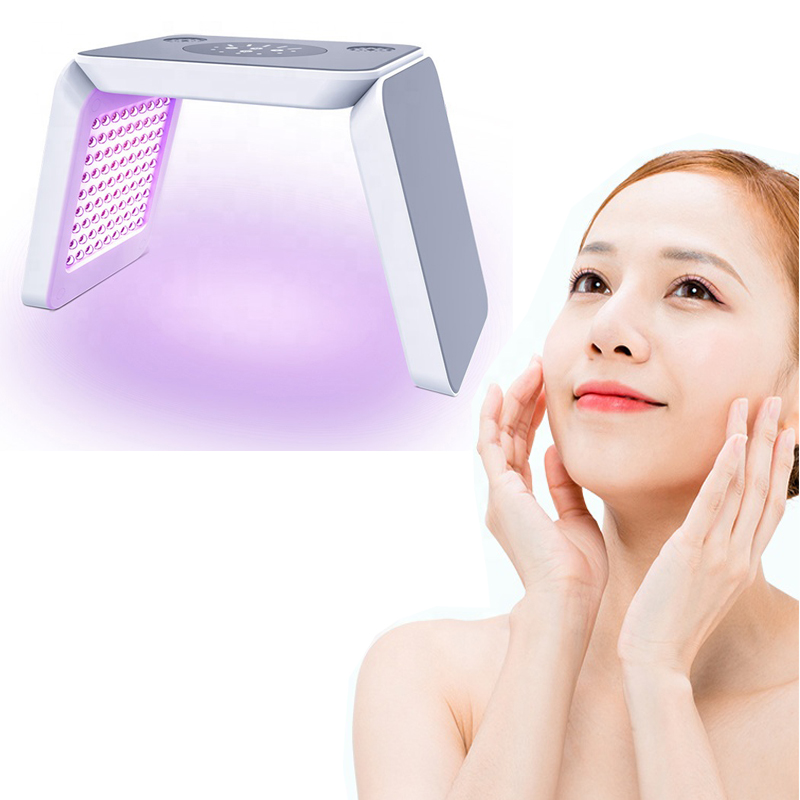 2022 Нова светодиодна терапия за лицева терапия с терапия на лице/PDT LED спрей омега светлинна машина за нано водна добавка, подмладяване на кожата, отстраняване на акне