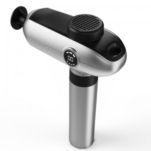 Мускулна дълбока тъкан перкусия електрическа фасция пистолет мини фасция пистолет зарежда мускули масаджър за облекчаване на болката, ръчна перкусивна терапия фасция пистолет за спортисти бързо възстановяване